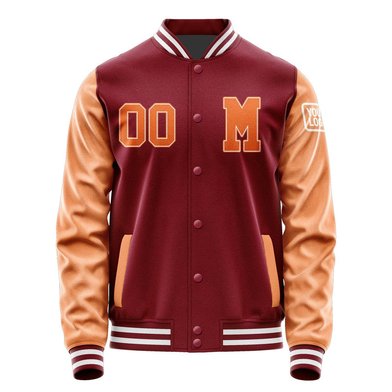 Custom Crimson Red Orange Jacket Jb1515281518281818