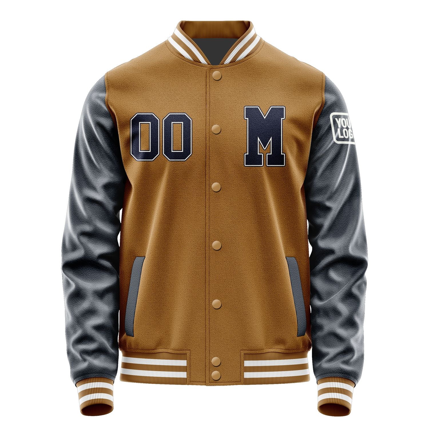 Custom Khaki Navy Jacket Jb2222112218111818