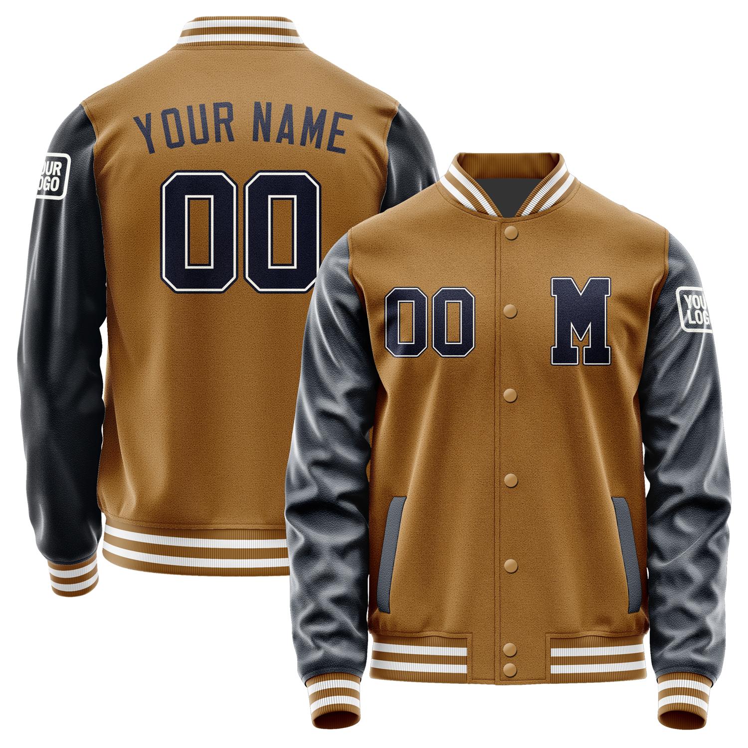 Custom Khaki Navy Jacket Jb2222112218111818