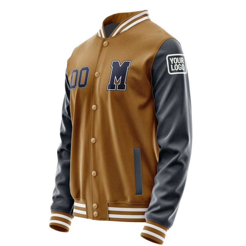Custom Khaki Navy Jacket Jb2222112218111818
