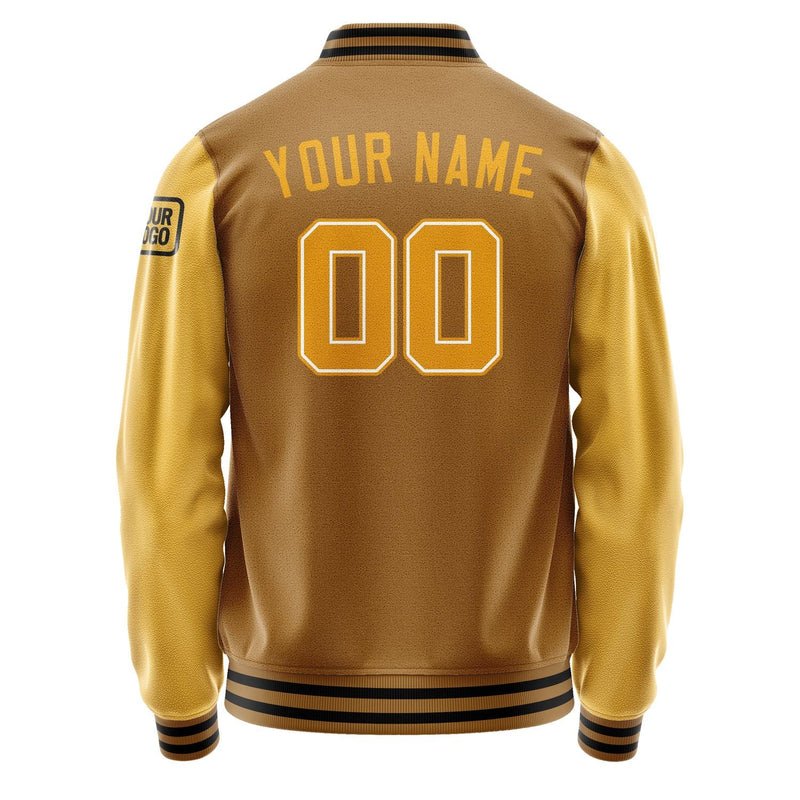 Custom Khaki Yellow Jacket Jb2222192217191817