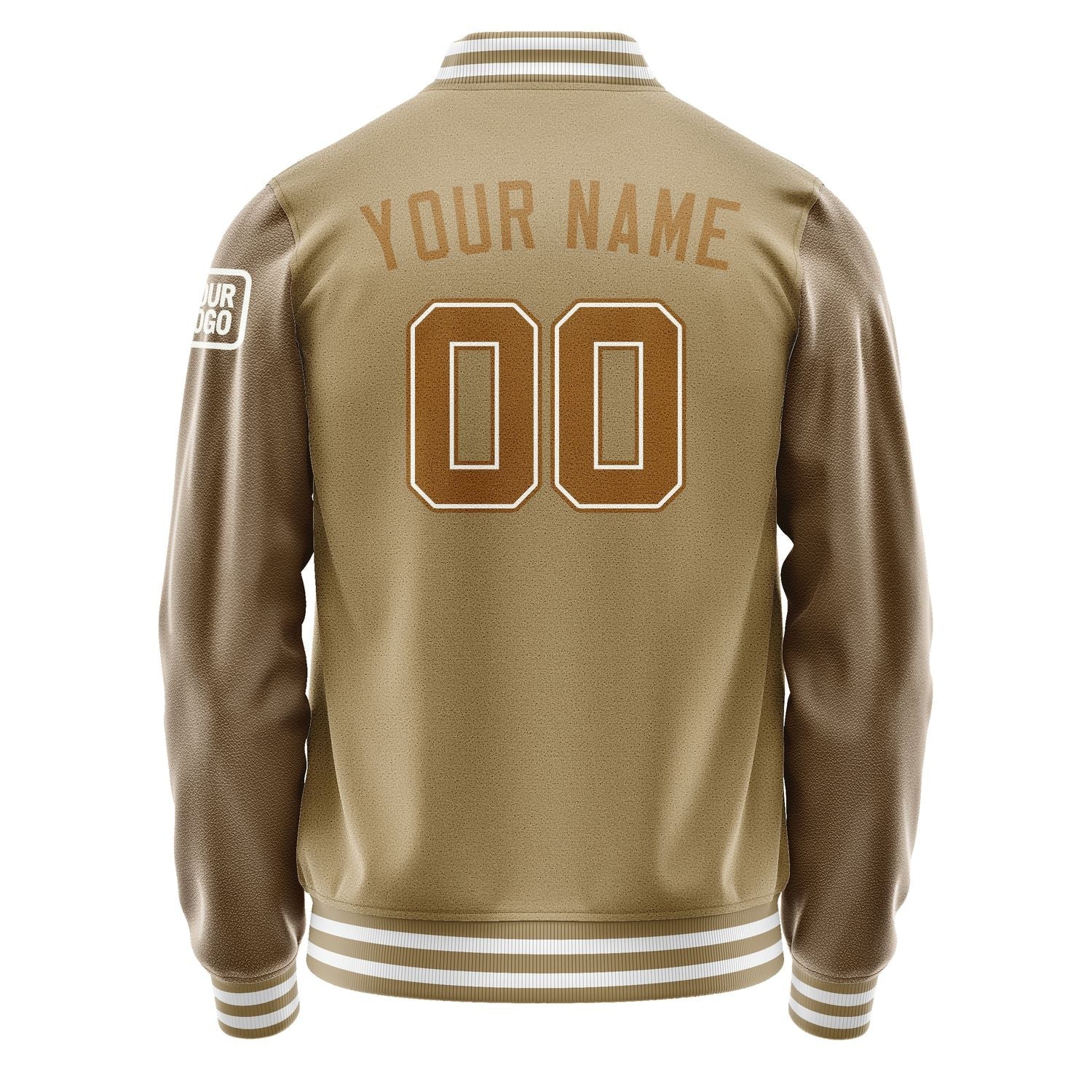 Custom Light Khaki Khaki Jacket Jb2525222518221818