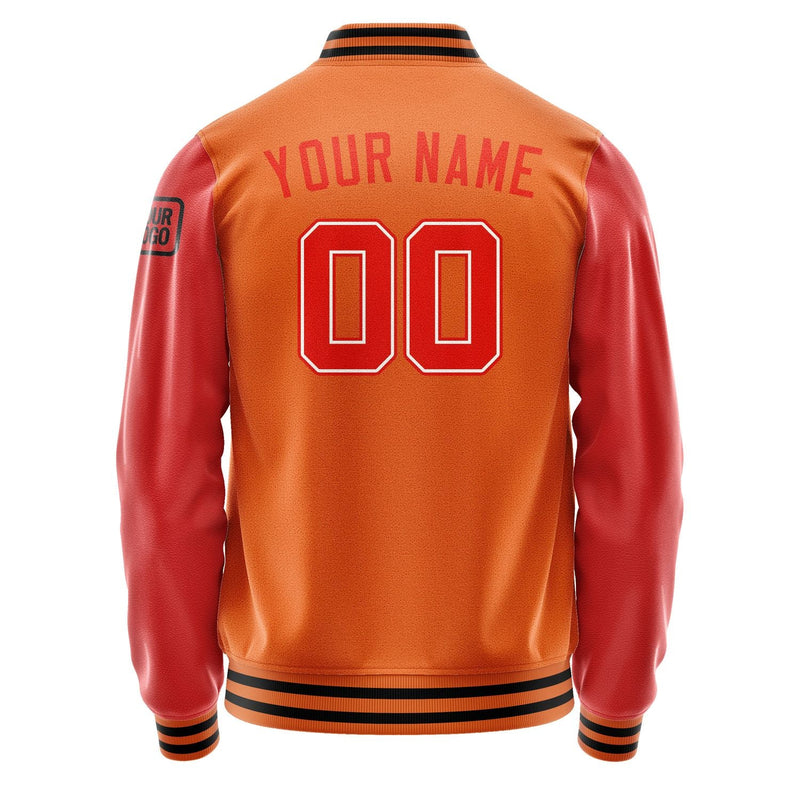 Custom Orange Orange Red Jacket Jb2828122817121817