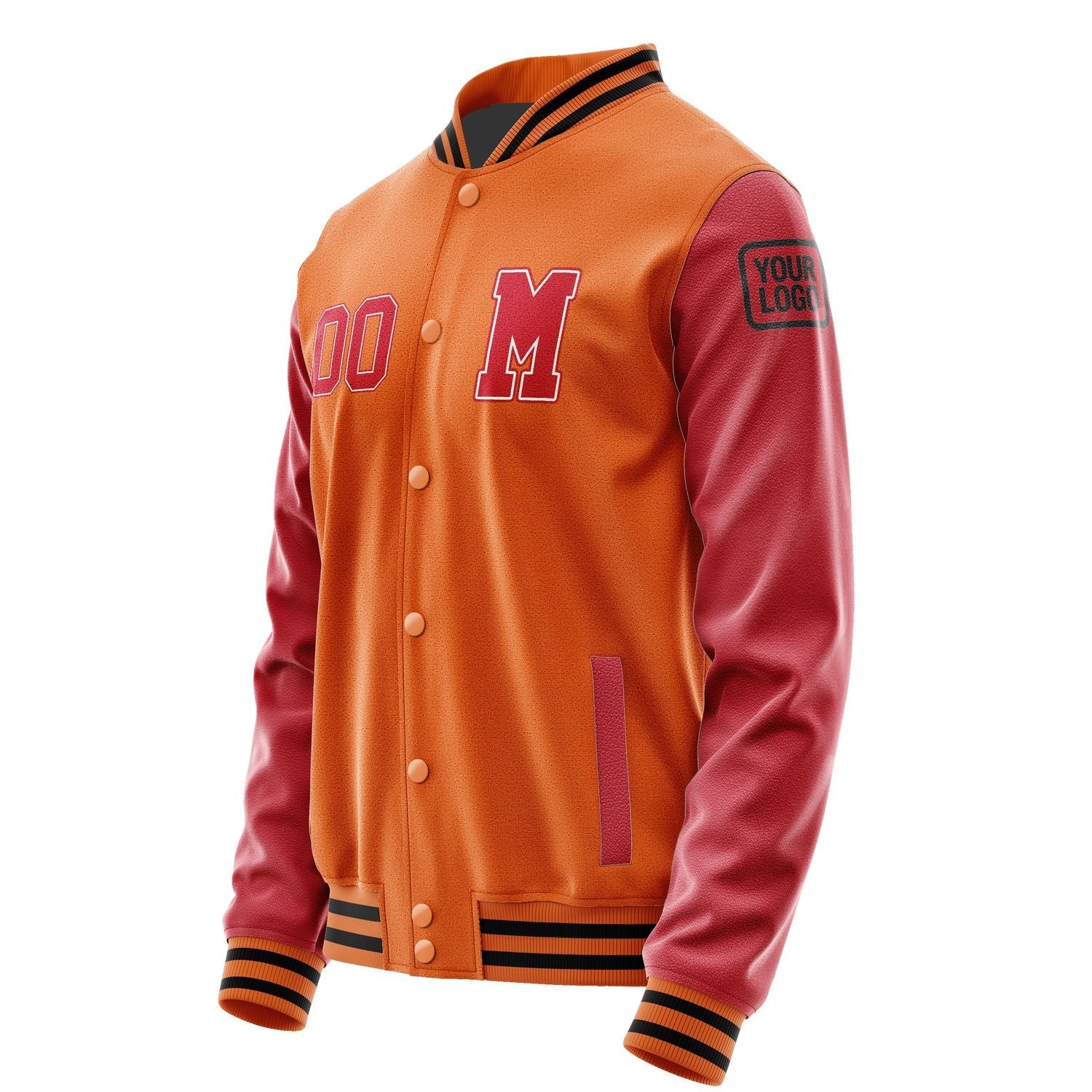 Custom Orange Red Jacket Jb2828142817141817