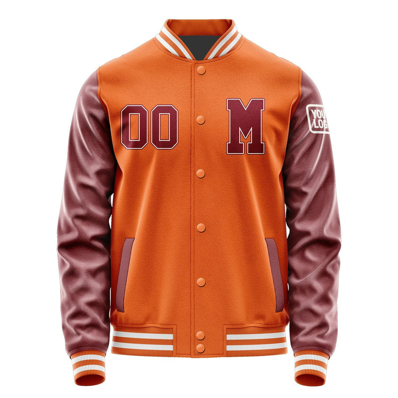 Custom Orange Crimson Red Jacket Jb2828152818151818
