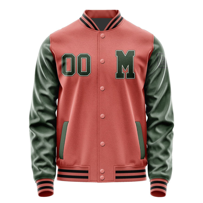 Custom Copper Rose Dark Green Jacket Jb2929062917061817