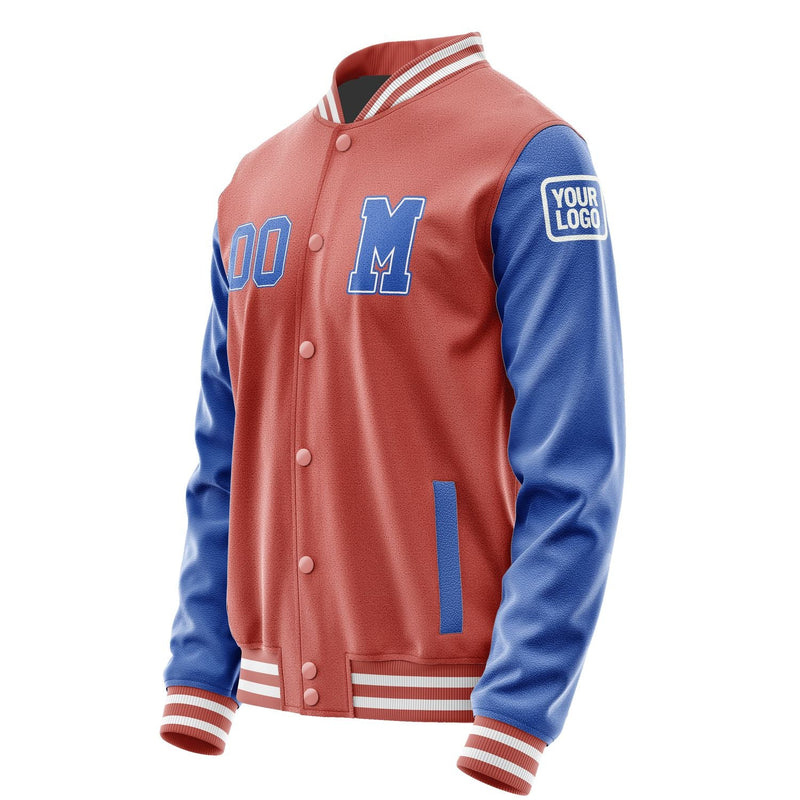 Custom Copper Rose Sky Blue Jacket Jb2929092918091818