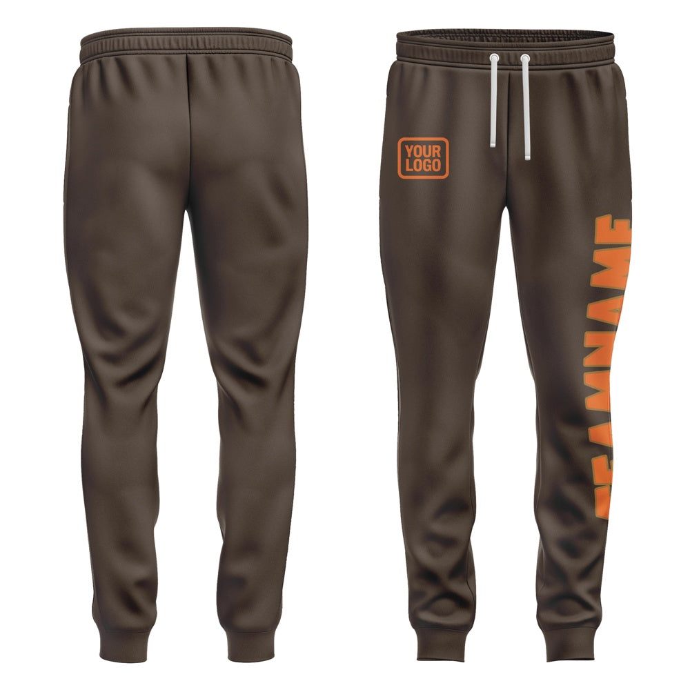 Custom Brown Orange Pants