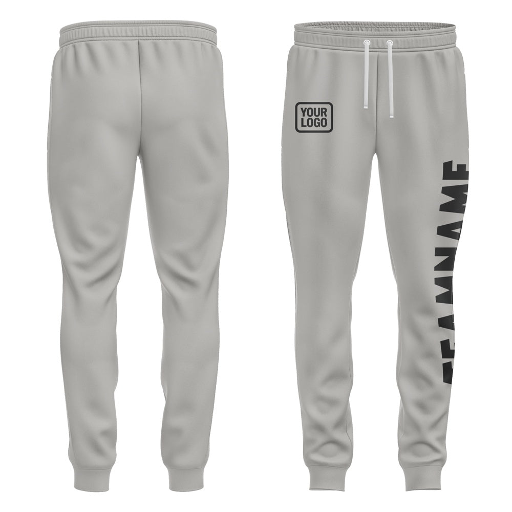 Custom Gray Black Pants