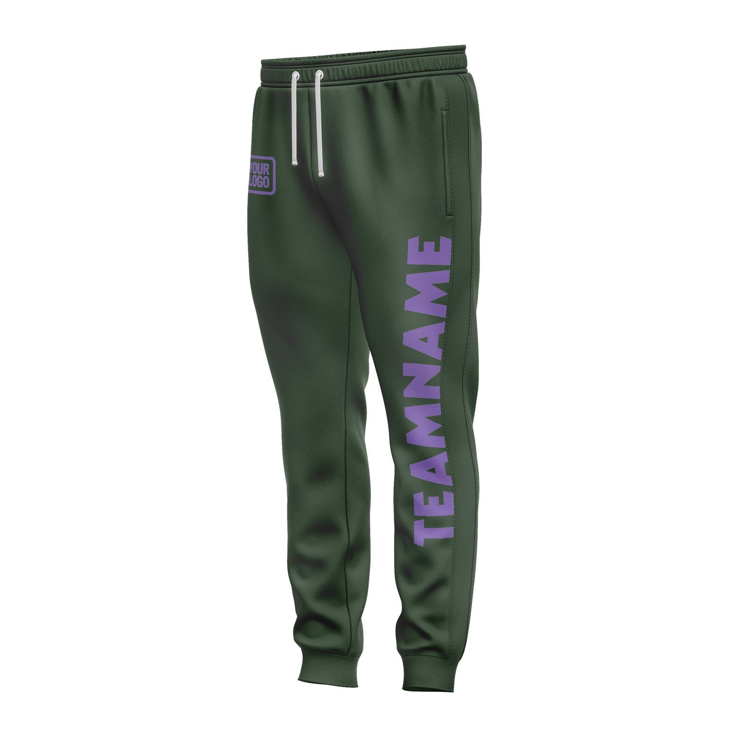 Custom Dark Green Pants PA06B123