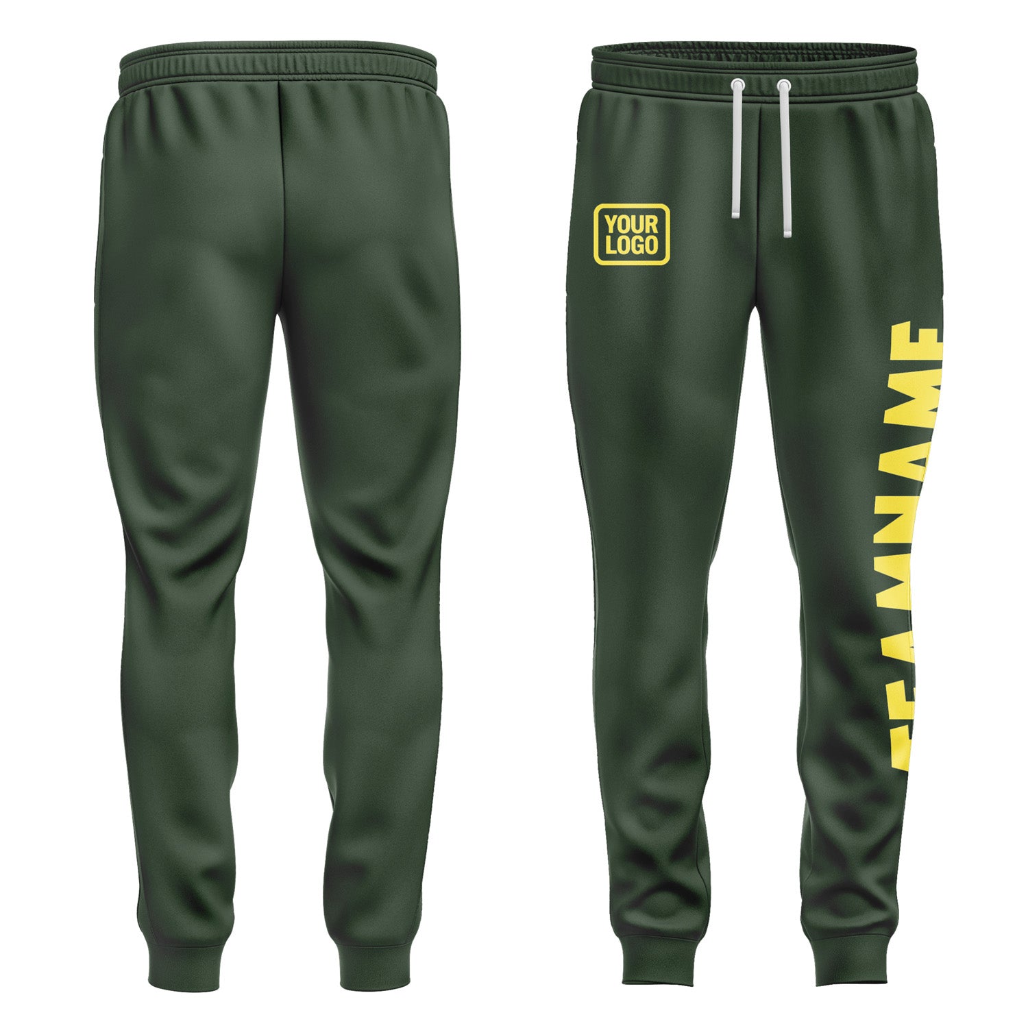 Custom Dark Green Pants PA06B126