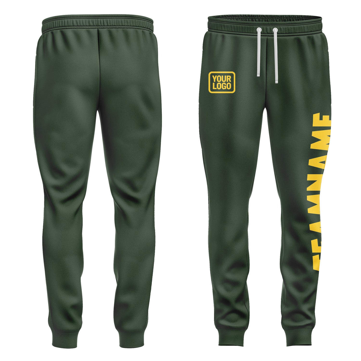Custom Dark Green Pants PA06B130