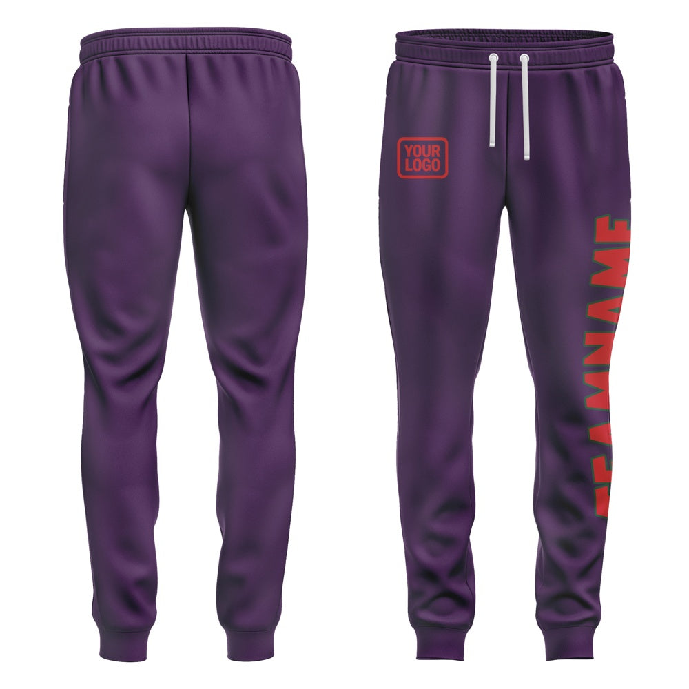 Custom Purple Red Pants