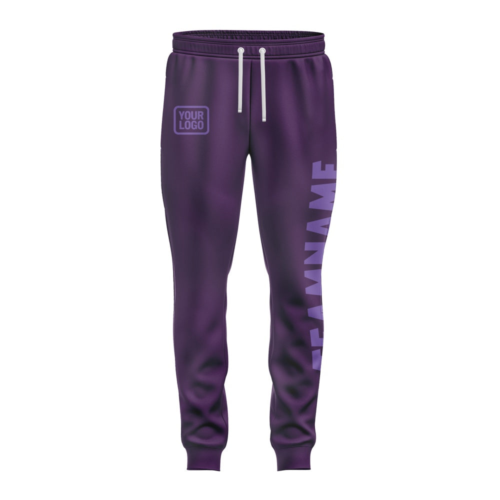 Custom Purple Light Purple Pants