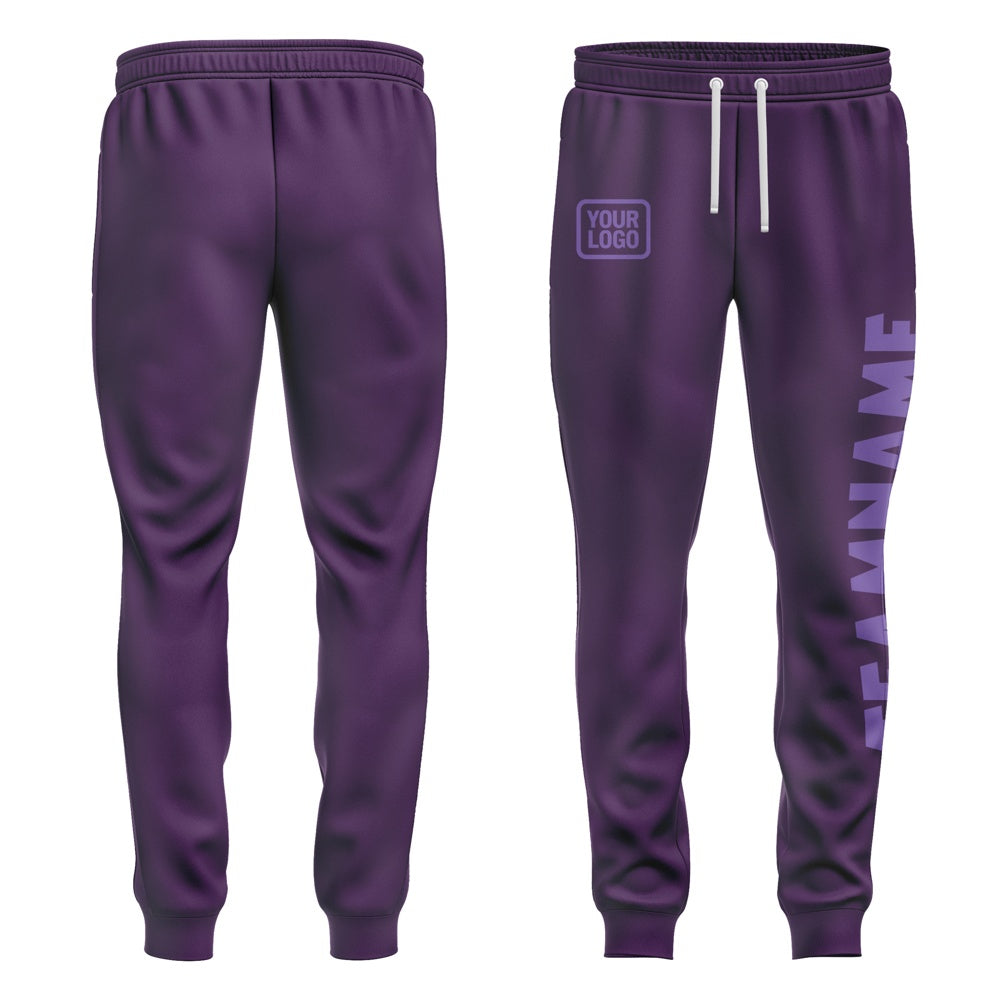 Custom Purple Light Purple Pants