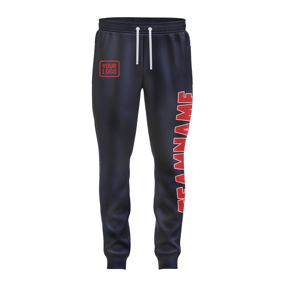 Custom Navy Red Pants