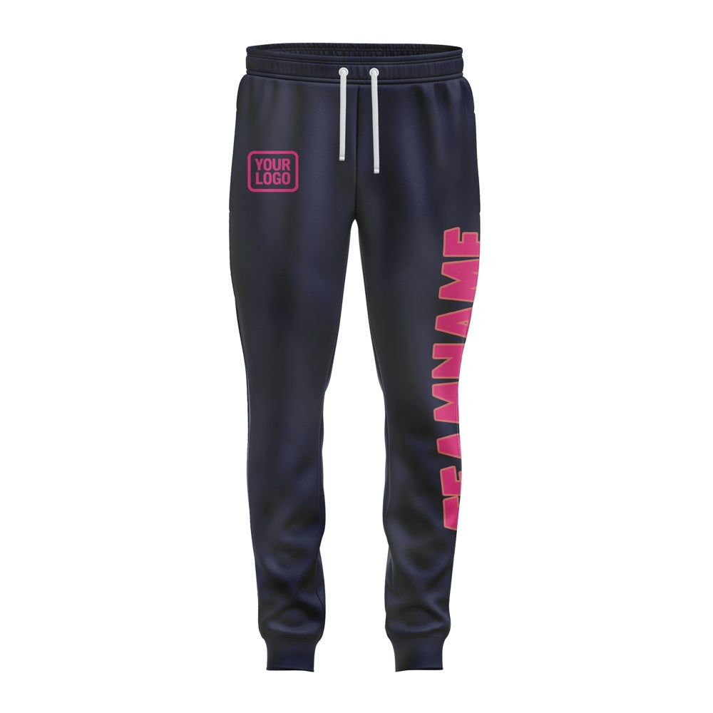 Custom Navy Pink Pants