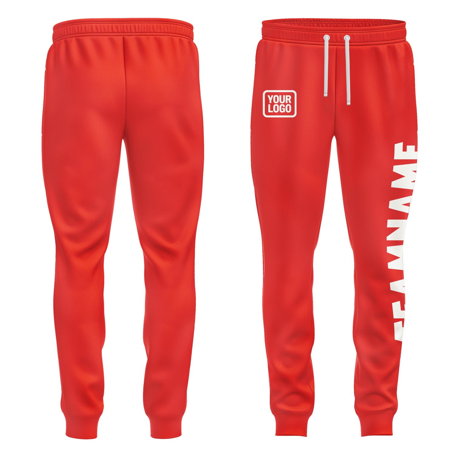 Custom Orange Red Pants PA12B118