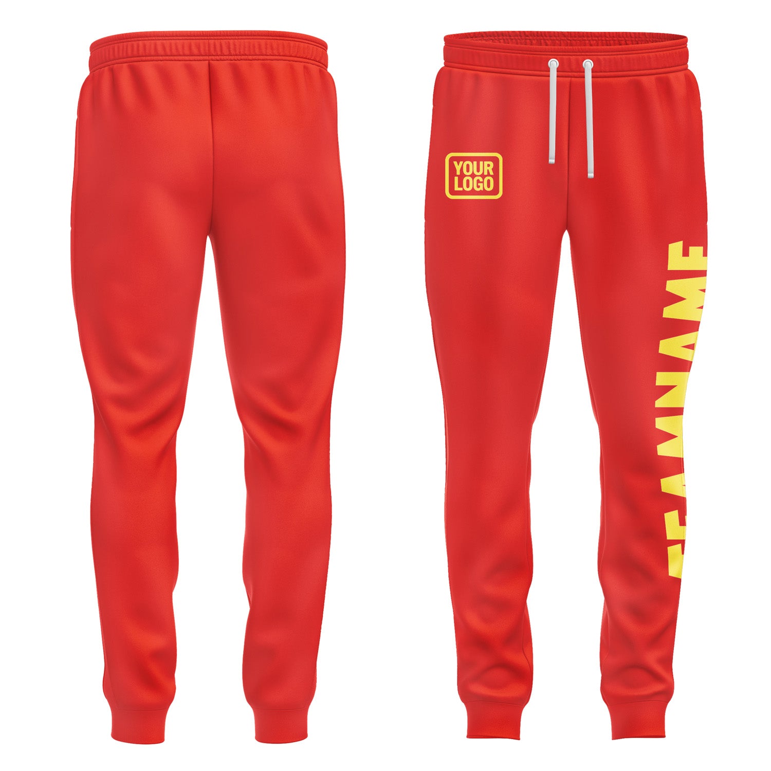 Custom Orange Red Pants PA12B126
