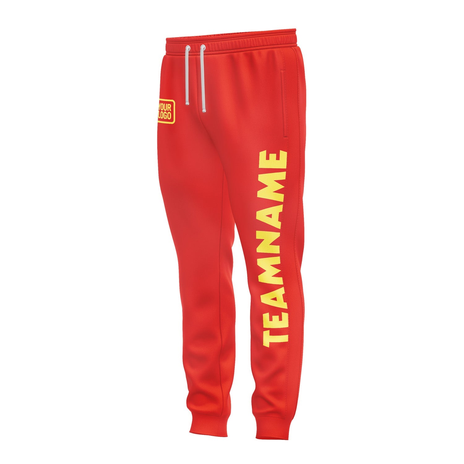 Custom Orange Red Pants PA12B126