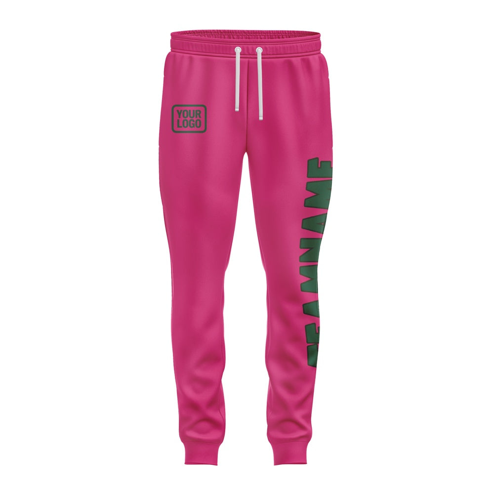 Custom Pink Green Pants