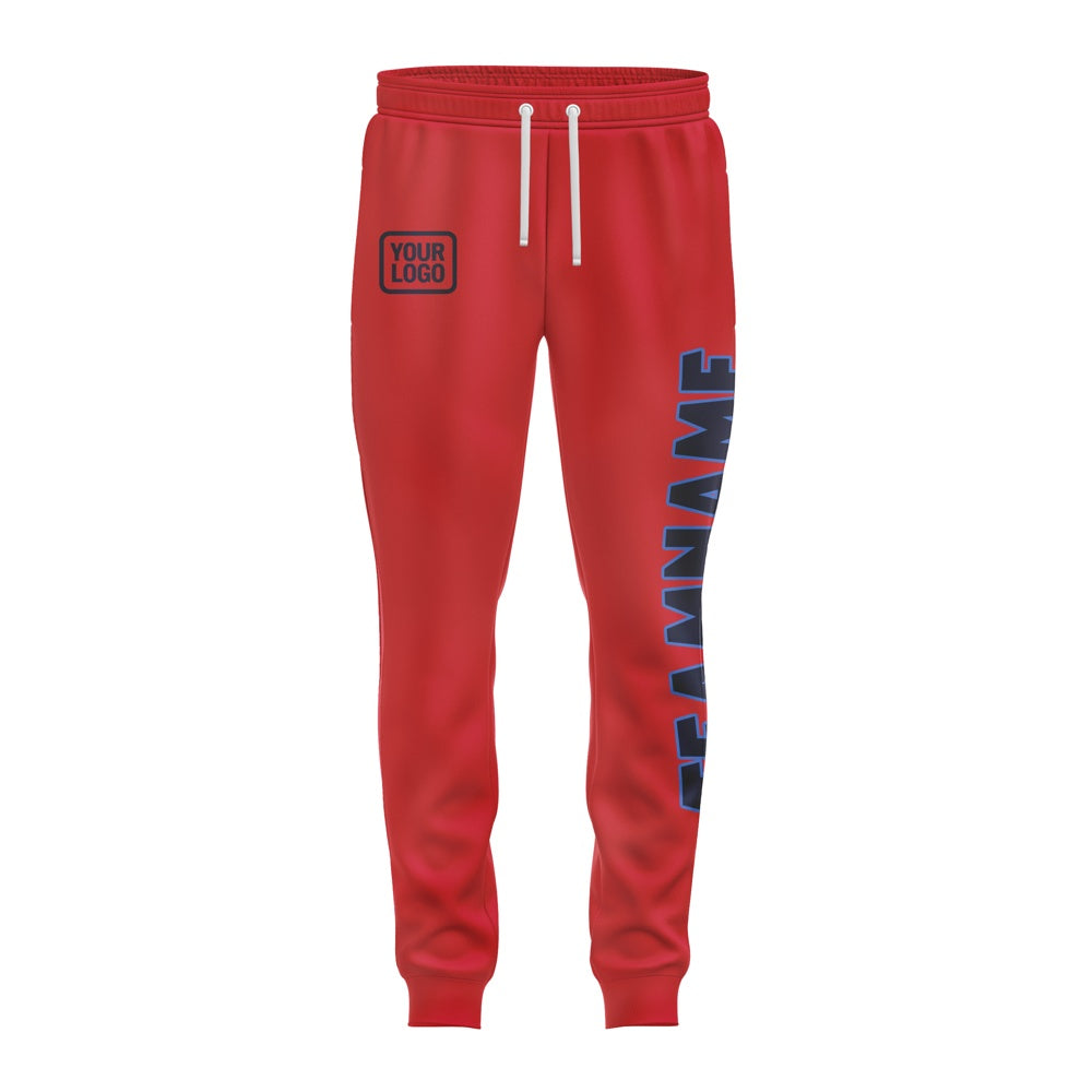 Custom Red Navy Pants