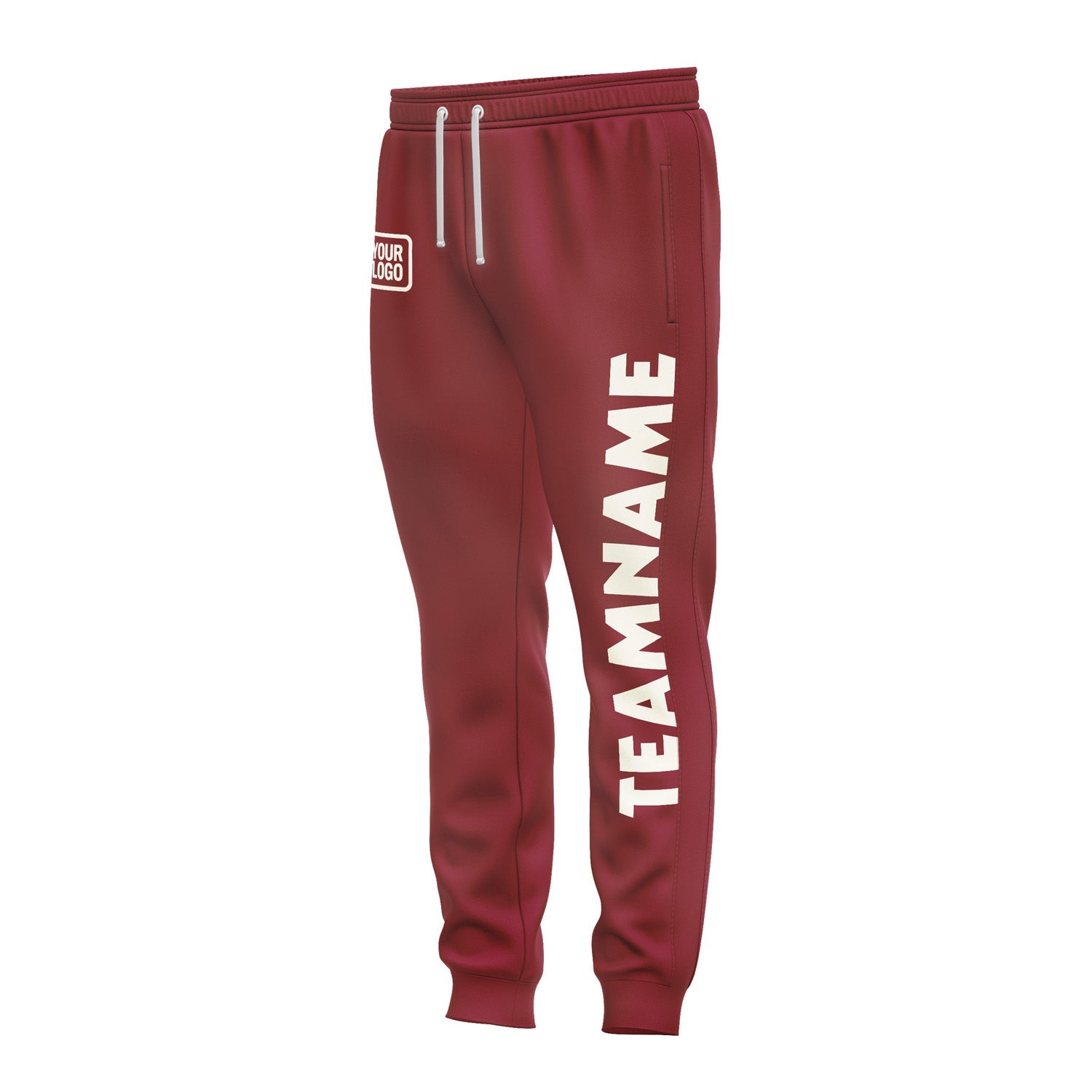 Custom Crimson Red Pants PA15B103
