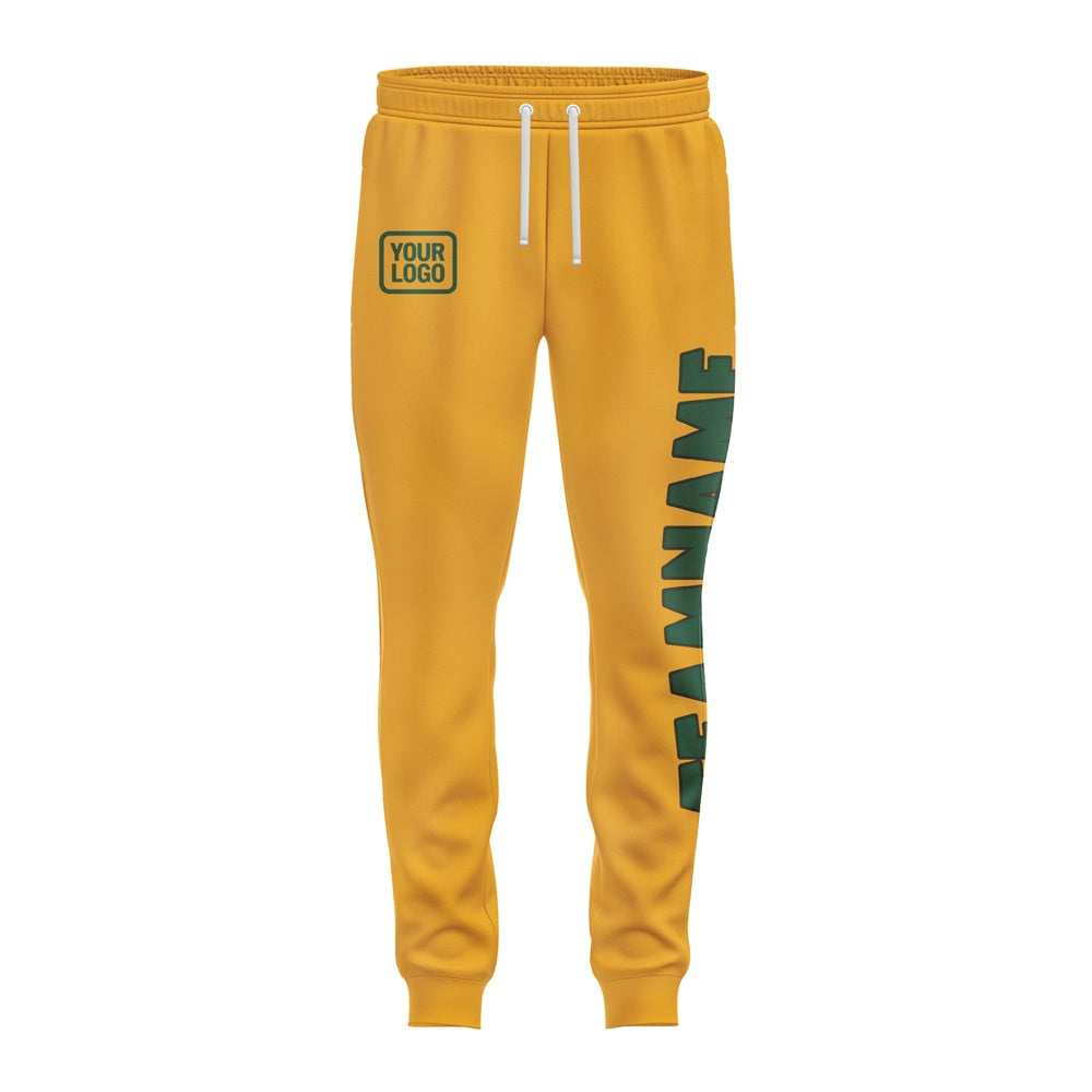 Custom Yellow Green Pants
