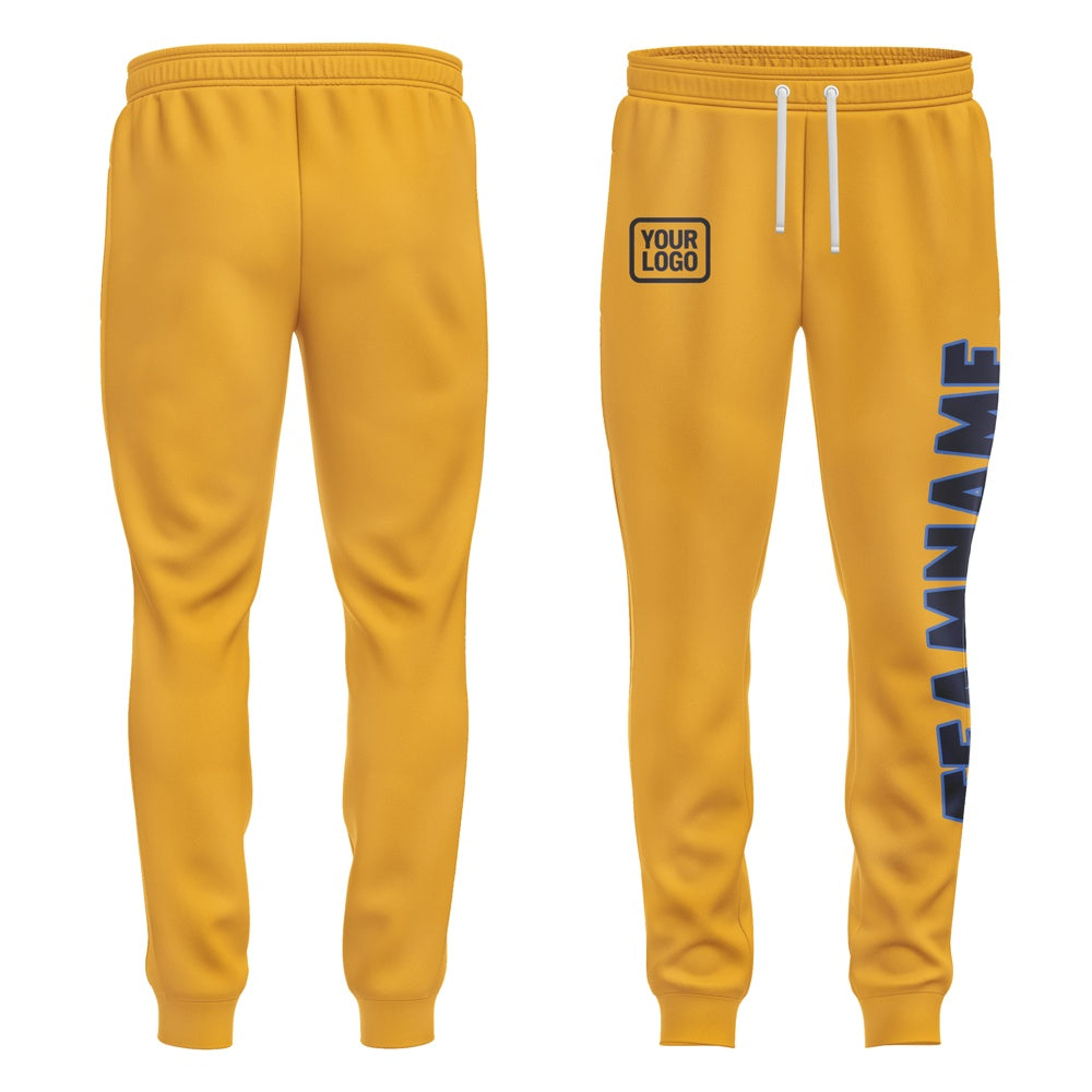Custom Yellow Navy Pants