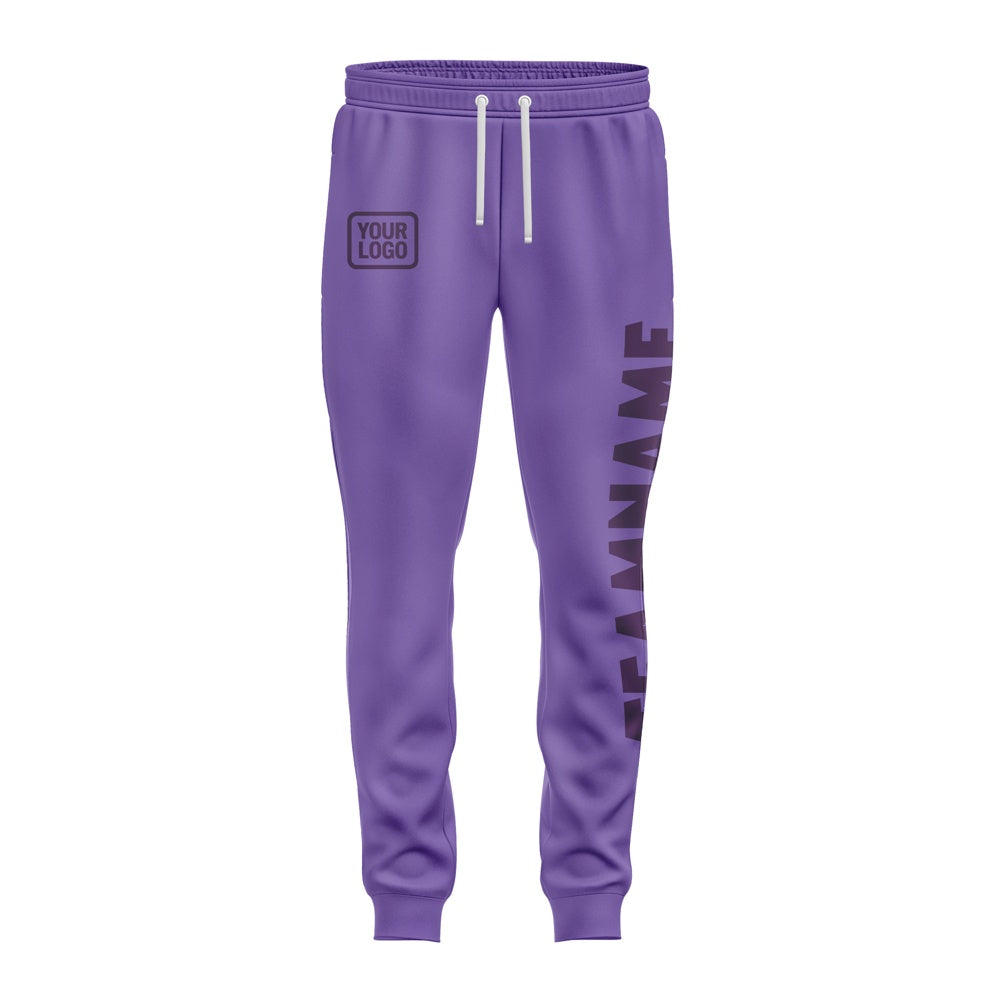 Custom Light Purple Purple Pants