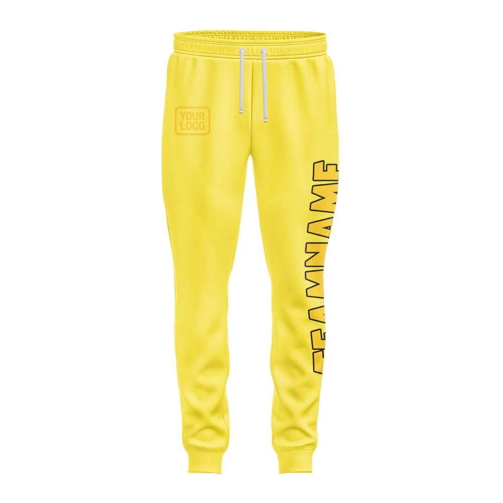 Custom Light Yellow Gold Pants