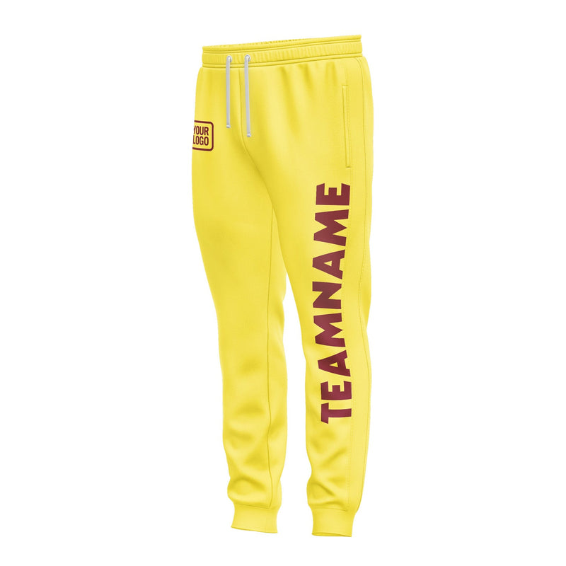 Custom Light Yellow Pants PA26B115