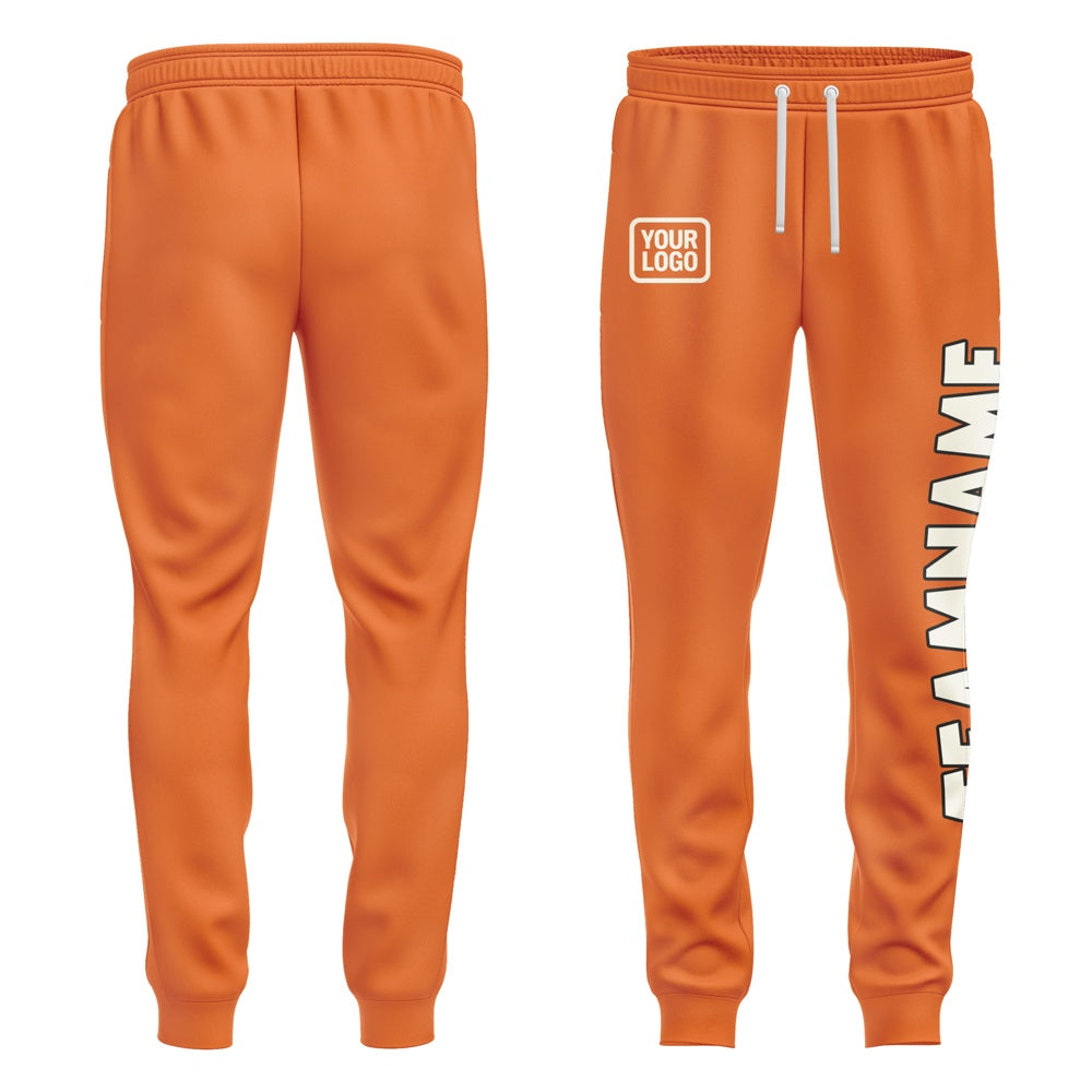 Custom Orange Cream Pants