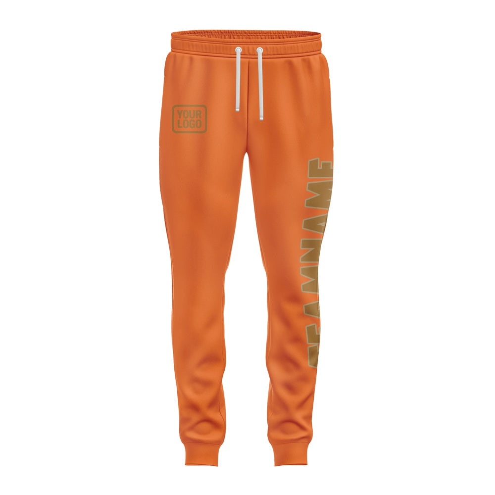 Custom Orange Khaki Pants