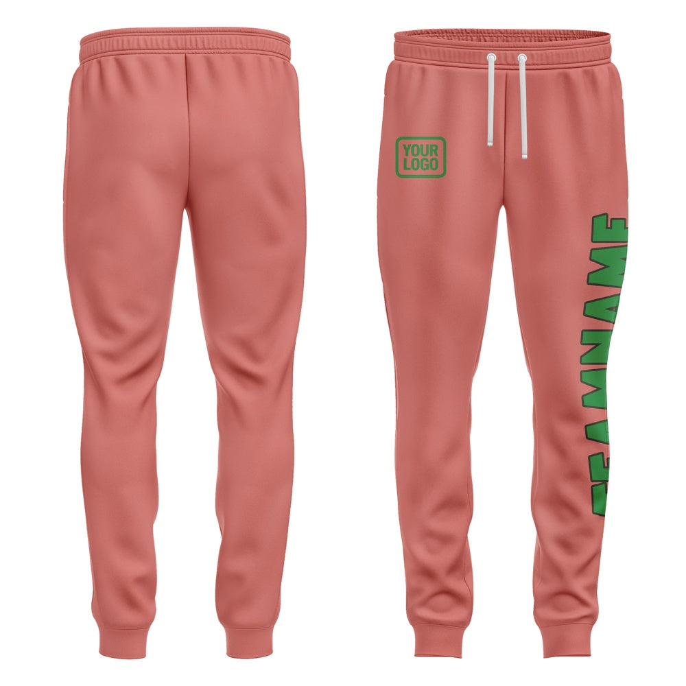 Custom Copper Rose Emerald Green Pants