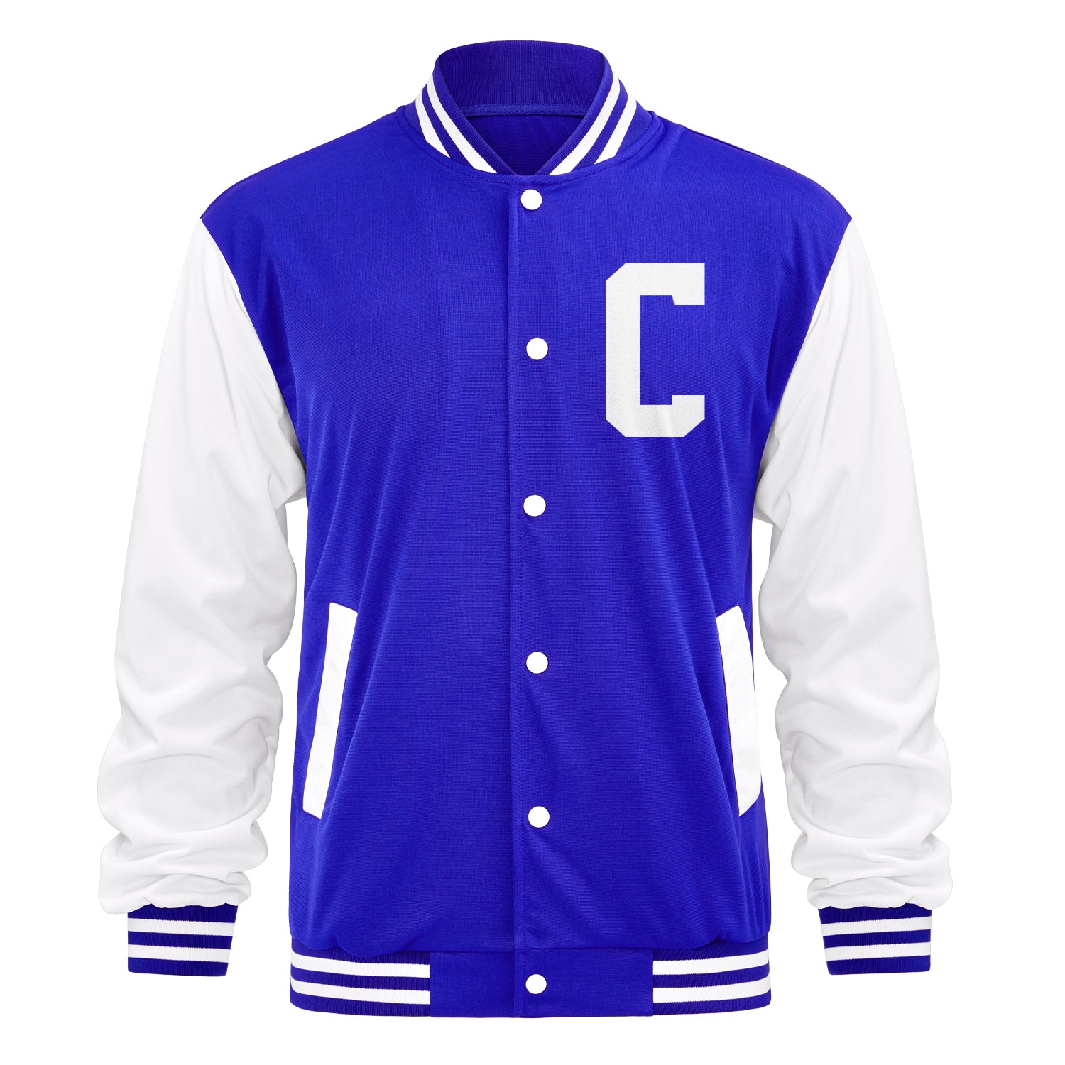 Custom Varsity Letterman Jacket — Add Monogram Initial / Name / Number