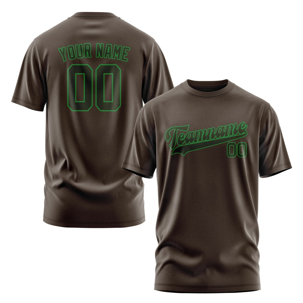 Custom Brown Olive T-Shirt