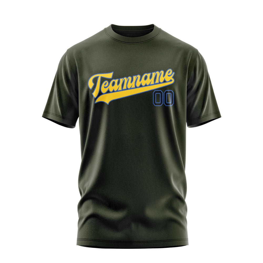 Custom Olive Gold T-Shirt