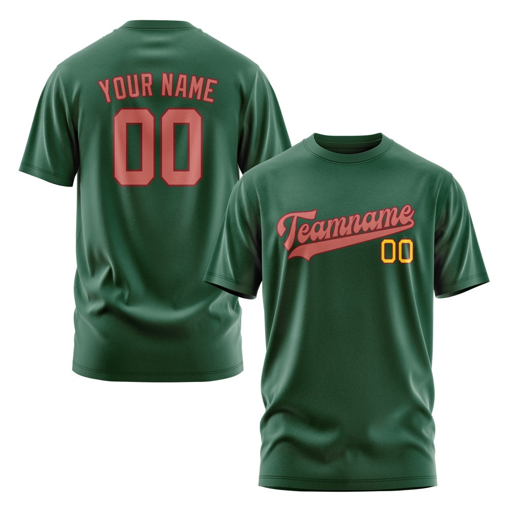 Custom Green Copper Rose T-Shirt