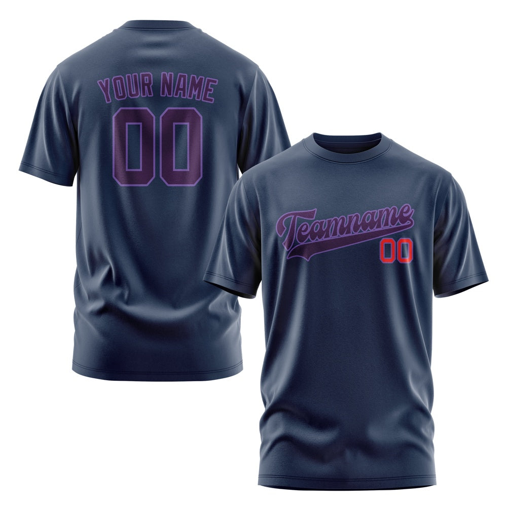 Custom Blue Purple T-Shirt