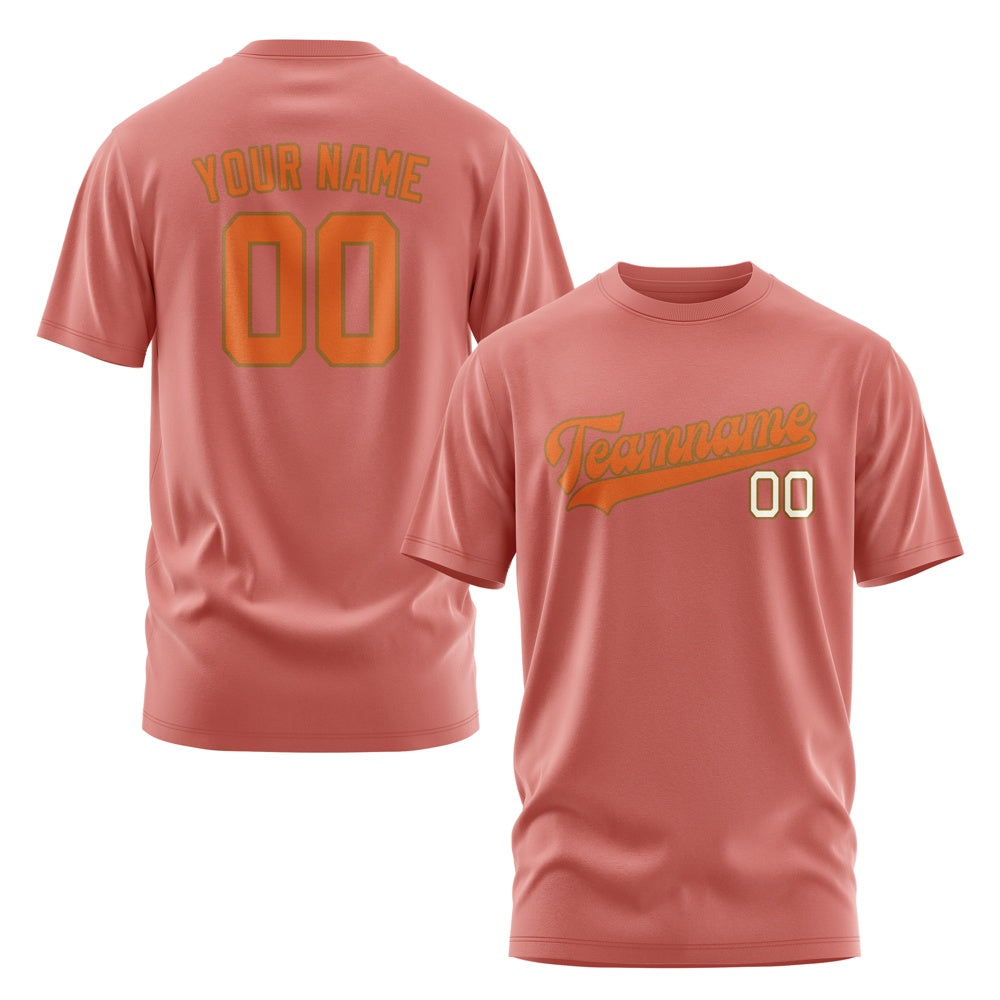 Custom Copper Rose Orange T-Shirt